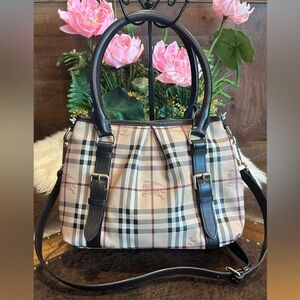 burberry haymarket handbag